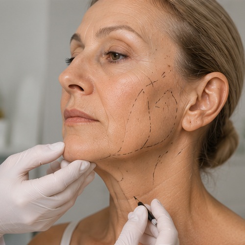 Lifting cervico-facial à Rabat